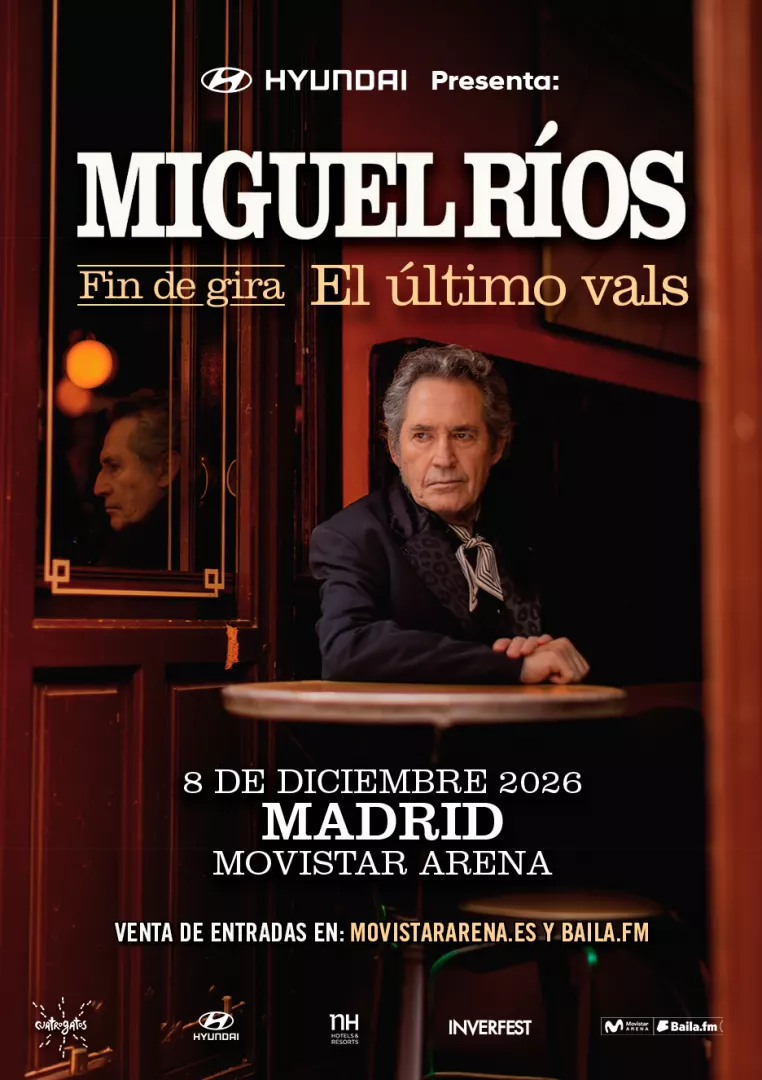Cartel del evento Miguel Ríos - Fin de gira El último Vals